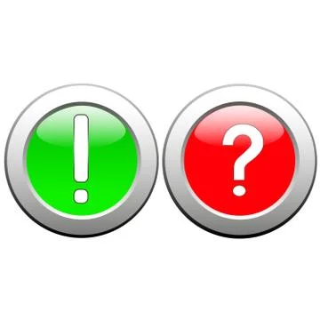 Color internet buttons Stock Illustration