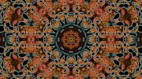Color kaleidoscope background Stock Footage 313772406