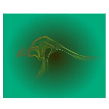Color kangaroo design Stock Illustration