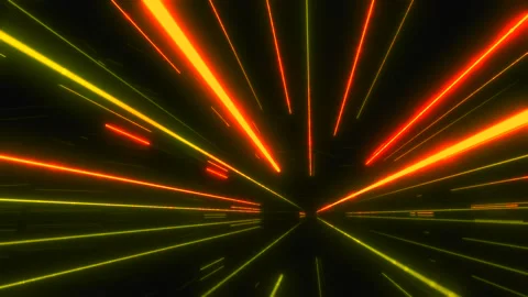 Color laser trace beams on dark background Stock Footage 150892108