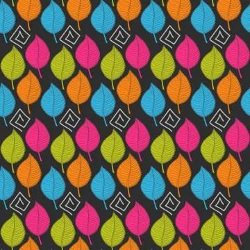 Color leaf Stock Illustration