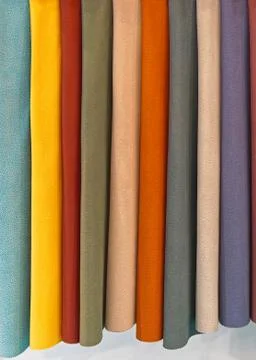 Color leather material Stock Photos