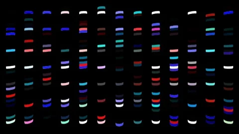 Color levels video background Stock Footage 76989006
