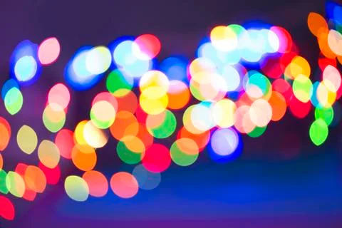 Color light blurred Stock Photos