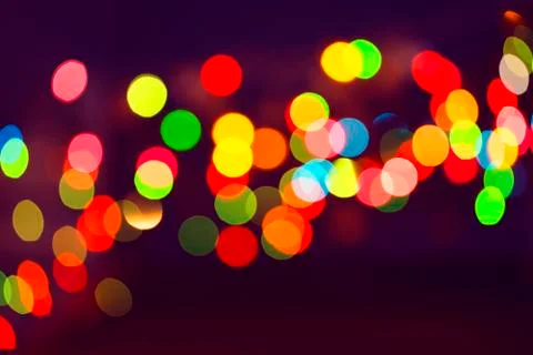Color light blurred Stock Photos
