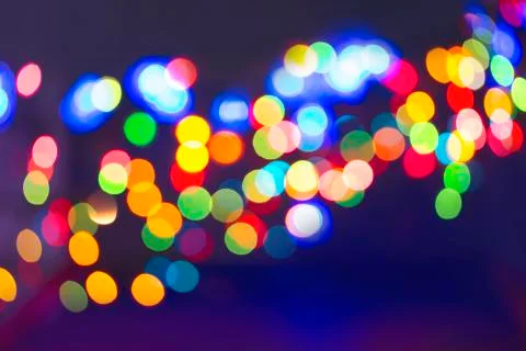 Color light blurred Stock Photos