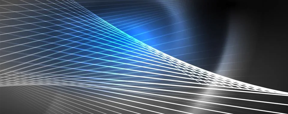 Color light with lines, outer space background, bright rays Illustrazione stock