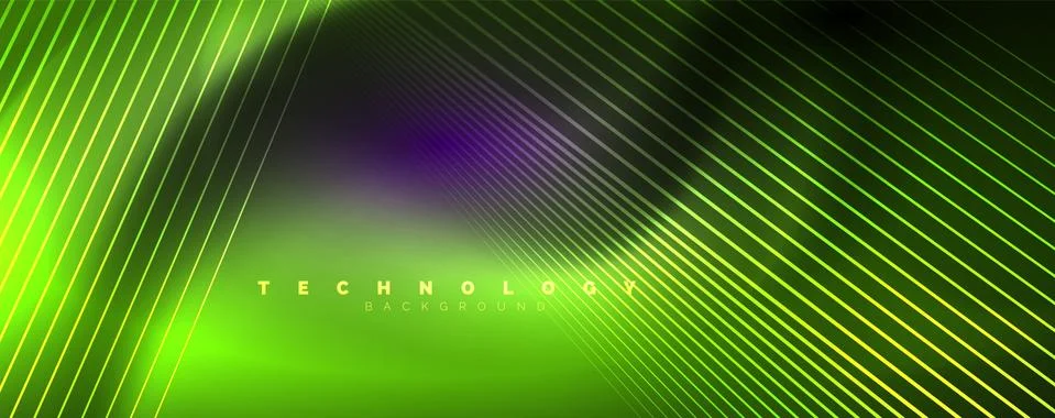 Color light with lines, outer space background, bright rays イラスト素材