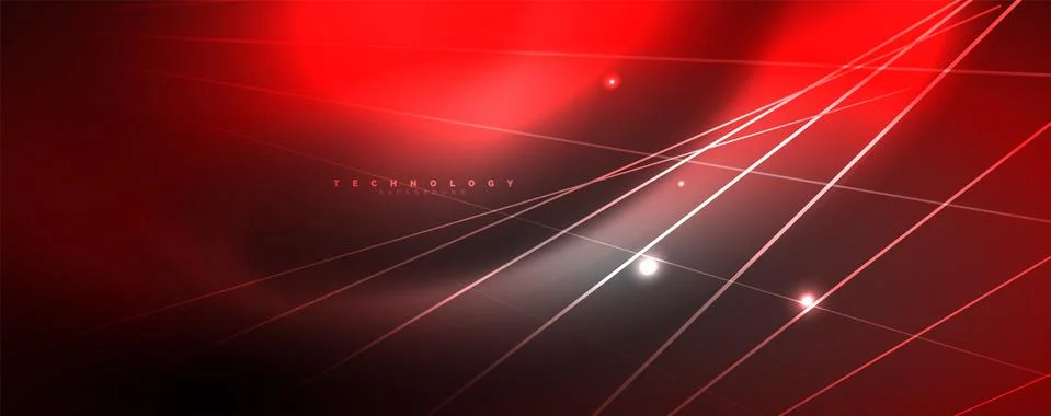 Color light with lines, outer space background, bright rays イラスト素材