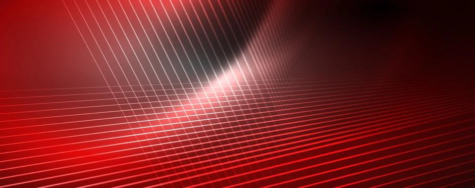 Color light with lines, outer space background, bright rays Illustrazione stock