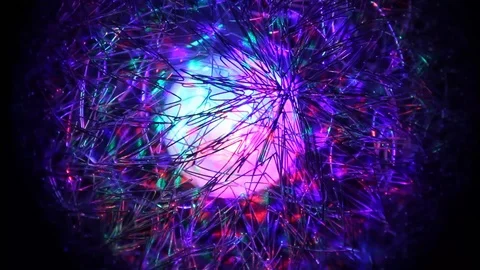 Color light in metal Video stock 119979710