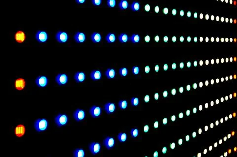 Color of lights 3 스톡 사진