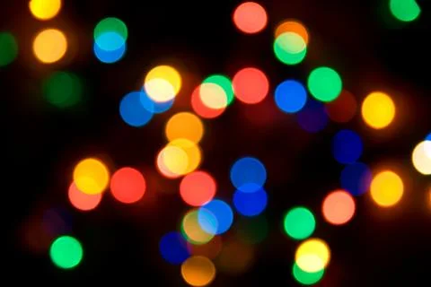 Color lights Foto stock