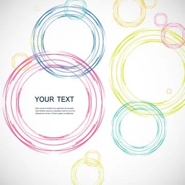 Color line. Circle design eps Stock Illustration