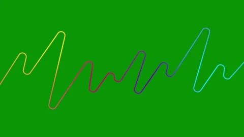 Color line green Stock Footage 284805825