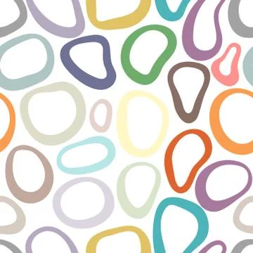 Color line off seamless background. Stock Illustration