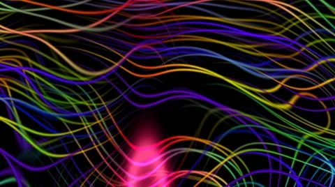 Color lines Stock Footage 8683825