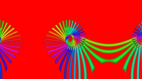 Color lines Stock Footage 8763633