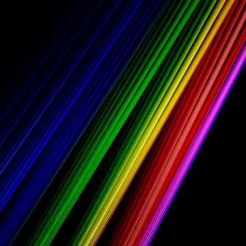 Color lines Stock Illustration