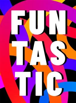Color lines vector background. Abstract poster with colorful liquid gradien.. Stock Illustration
