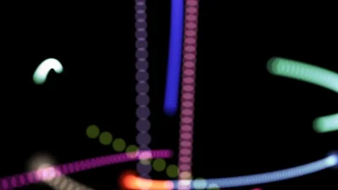 Color lines VJ loop Stock Footage 75968330
