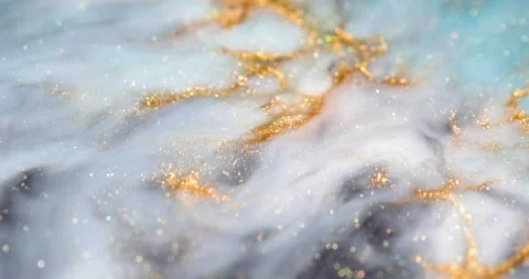 Color liquid paints moving and mixing Stock Footage 153515744