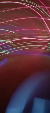 Color magic line. abstract pattern. night party or shutter bulb motion effect Stockfoto's