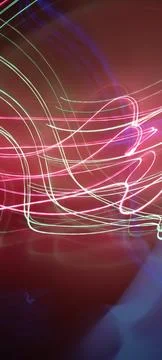 Color magic line. abstract pattern. night party or shutter bulb motion effect Stock Photos