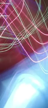 Color magic line. abstract pattern. night party or shutter bulb motion effect Stockfoto's