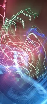 Color magic line. abstract pattern. For overlays background. Art tool based Stock Photos