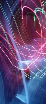 Color magic line. abstract pattern. For overlays background. Art tool based Stock Photos