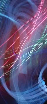 Color magic line. abstract pattern. For overlays background. Art tool based Stock Photos