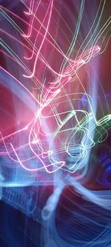 Color magic line. abstract pattern. For overlays background. Art tool based Stock Photos