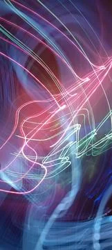 Color magic line. abstract pattern. For overlays background. Art tool based Stock Photos