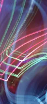 Color magic line. abstract pattern. For overlays background. Art tool based Foto stock