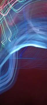 Color magic line. abstract pattern. For overlays background. Art tool based Foto stock