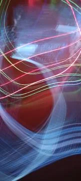 Color magic line. abstract pattern. For overlays background. Art tool based Foto stock