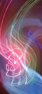 Color magic line. abstract pattern. For overlays background. Art tool based Stock Photos
