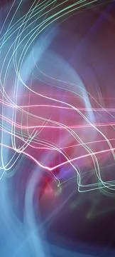 Color magic line. abstract pattern. For overlays background. Art tool based Stock Photos