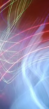 Color magic line. abstract pattern. For overlays background. Art tool based Foto stock