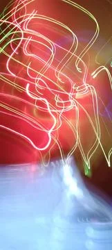 Color magic line. abstract pattern. For overlays background. Art tool based Stock Photos