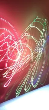Color magic line. abstract pattern. For overlays background. Art tool based Stock Photos