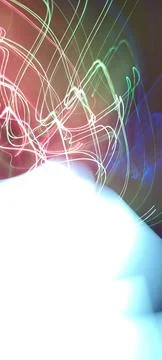 Color magic line. abstract pattern. For overlays background. Art tool based Stock Photos