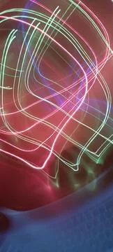 Color magic line. abstract pattern. For overlays background. Art tool based Stock Photos