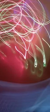 Color magic line. abstract pattern. For overlays background. Art tool based Stock Photos