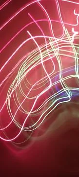 Color magic line. abstract pattern. For overlays background. Art tool based Stock Photos