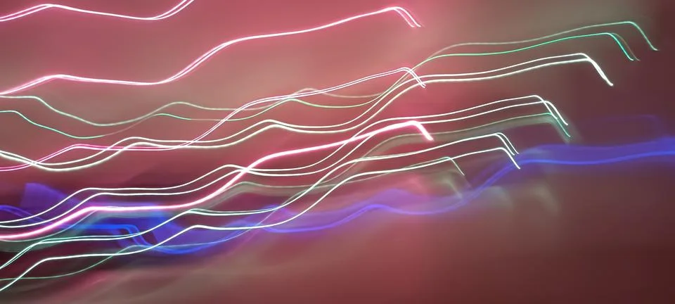 Color magic line. abstract pattern. For overlays background. Art tool based Stock Photos