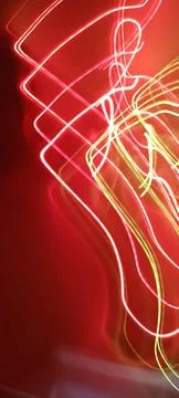 Color magic line. abstract pattern. For overlays background. Art tool based Stock Photos