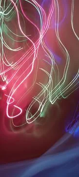 Color magic line. abstract pattern. For overlays background. Art tool based Foto stock