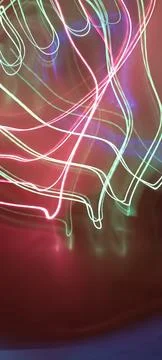 Color magic line. abstract pattern. For overlays background. Art tool based Foto stock
